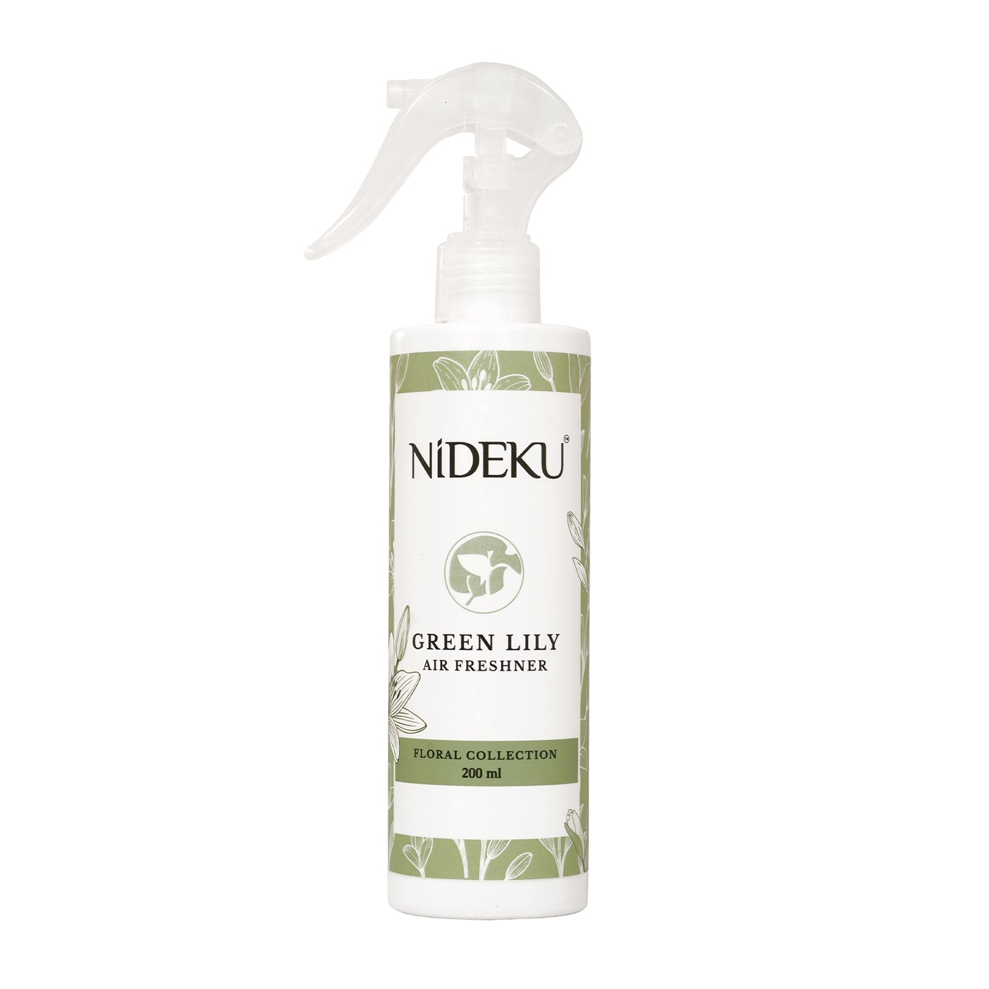 NiDEKU Air Freshener Spray 200ml β Pack of 4 Refreshing Scents (Lavender, Green Fresh, Kiwi Lemon, Green Lily) β Long-Lasting Room & Bathroom Odour Remover for Home, Office, Hotel